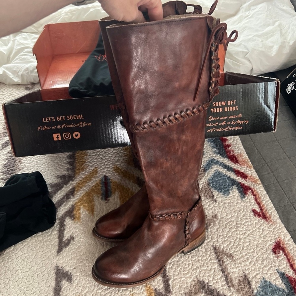 Freebird Boots •Rascal (Size 9) Tan - Picture 2 of 10